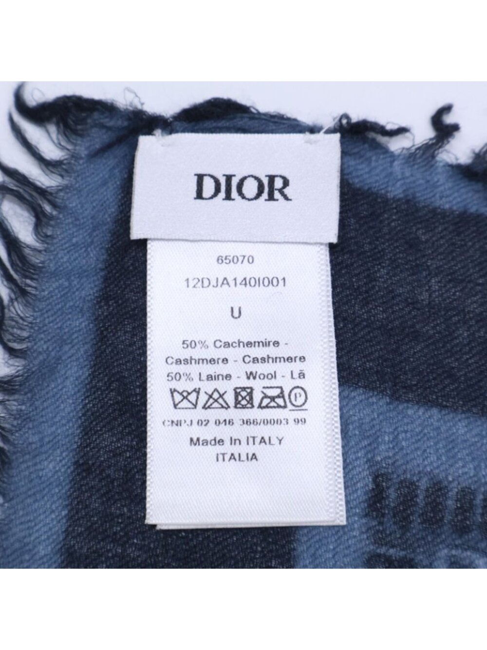 Dior Cashmere Wool Scarf - Picture 4 of 5